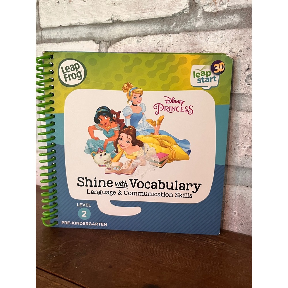 LeapFrog LeapStart 3D Disney Princess: Shine with Vocabulary Activity Book